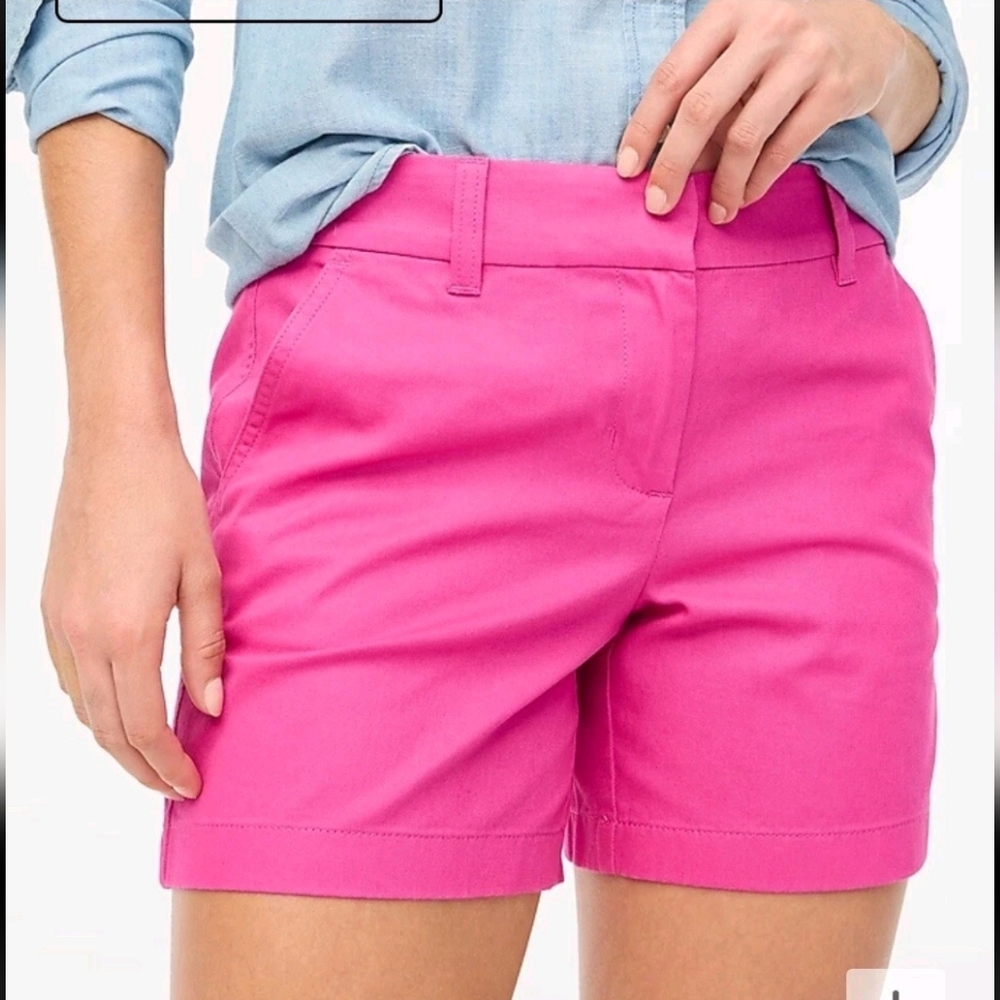 J. Crew Bright Pink Women's Bermudas